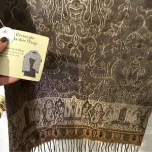 Fraas Floral Scarf Made In Germany nwt